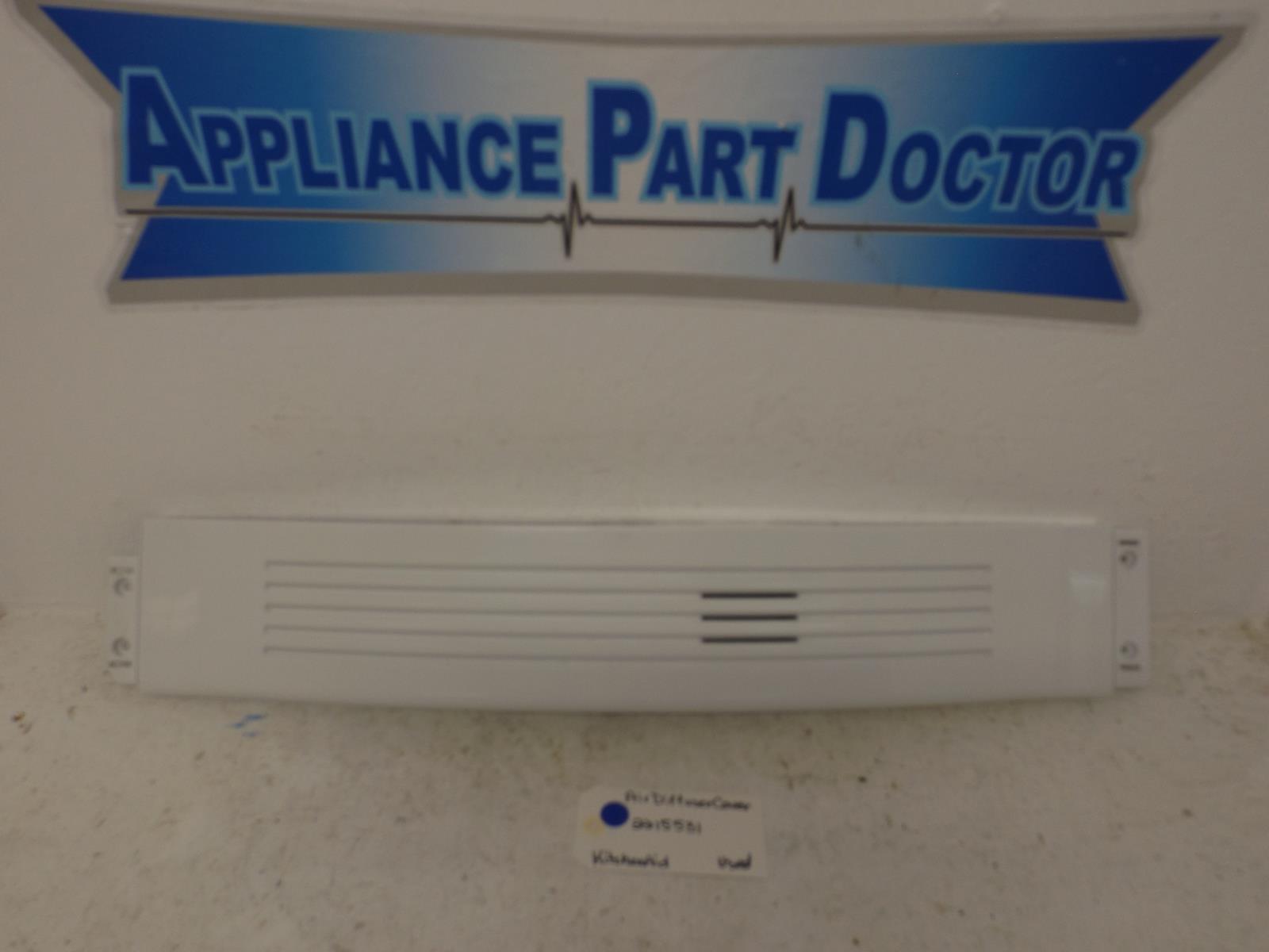 KitchenAid Refrigerator 2215531 Air Diffuser Cover Used KitchenAid Refrigerator 2215531 Air Diffuser Cover Used